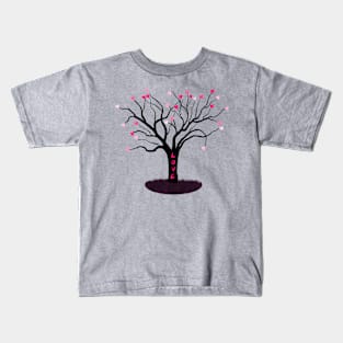 Valentine Tree Kids T-Shirt